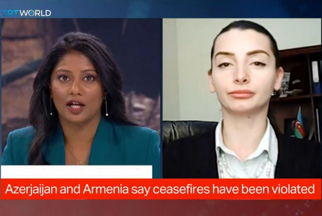 Лейла Абдуллаева: Армения навязала Азербайджану войну - ВИДЕО